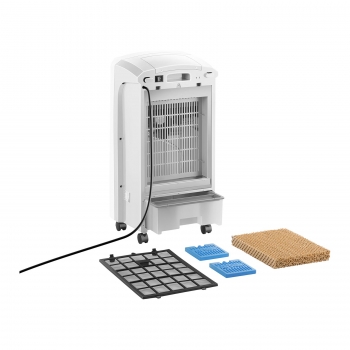 Klimatyzer do domu i biura z nawilżaczem i jonizatorem powietrza oraz nagrzewnicą 65 W - 5w1