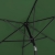 Parasol ogrodowy tarasowy okrągły uchylny z korbką śr. 270 cm zielony