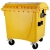Kontener do zbiórki odpadów i śmieci komunalnych ATESTY żółty 1100L
