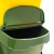 Kosz pojemnik do segregacji sortowania śmieci 40L - zielony