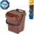 Kosz pojemnik do segregacji sortowania śmieci na BIO odpady 40L - brązowy