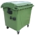 Kontener do zbiórki odpadów i śmieci komunalnych ATESTY zielony 1100L