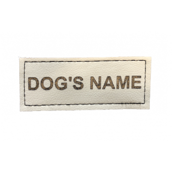 Legowisko dla psa ROYAL DOG 100x75 cm personalizowane welurowe antyslip szare