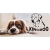 Legowisko dla psa kojec KINGDOG 115x95 cm personalizowane wodoodporne jasnoszare