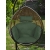 Poduszka ogrodowa 112x113 cm na krzesło wiszące bocianie gniazdo wodoodporna zielona